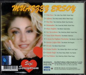 MUAZZEZ ERSOY - SİZİ SEVİYORUM (1993) - CD BONUS MÜZİK 2.EL
