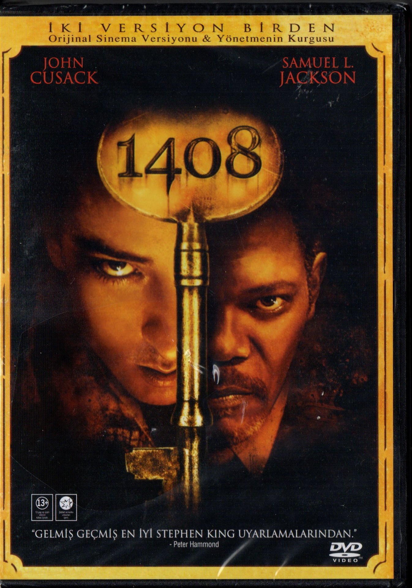 1408 - JOHN CUSACK - SAMUEL JACKSON - STEPHEN KING - DVD AMBALAJINDA SIFIR