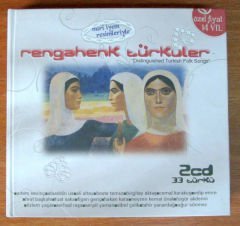 RENGAHENK TÜRKÜLER - KİTAPÇIK + 2CD 2.EL