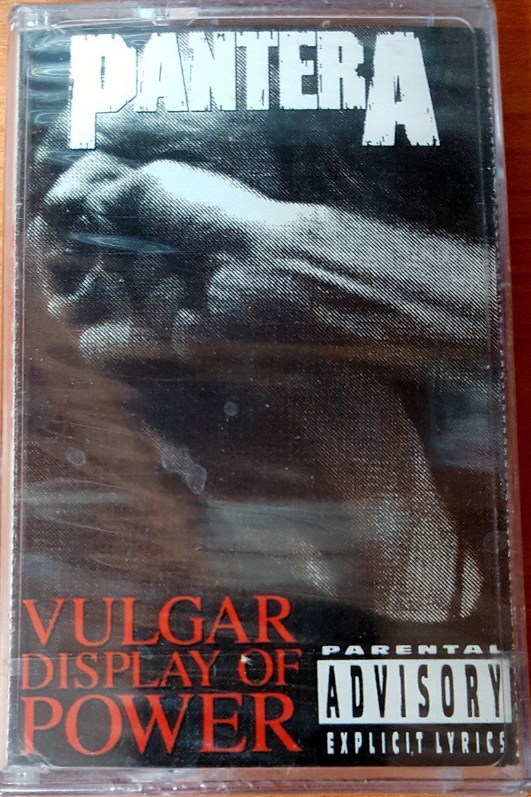 PANTERA - VULGAR DISPLAY OF POWER CASSETTE MADE IN TURKEY ''NEW''