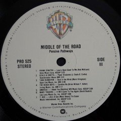 MIDDLE OF THE ROAD (DION,JESSE COLIN YOUNG,GORDON LIGHTFOOT,JAMES TAYLOR,FRANK SINATRA...) - 2.EL 2PLAK PROMOTIONAL COPY