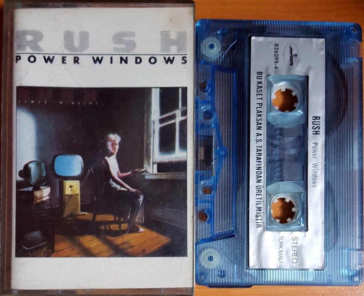 RUSH - POWER WINDOWS / PLAKSAN KASET 2.EL