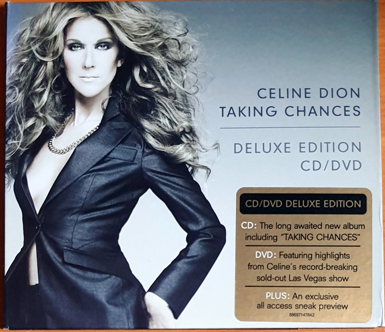 CELINE DION - TAKING CHANCES / DELUXE EDITION (2007) - CD+DVD 2.EL