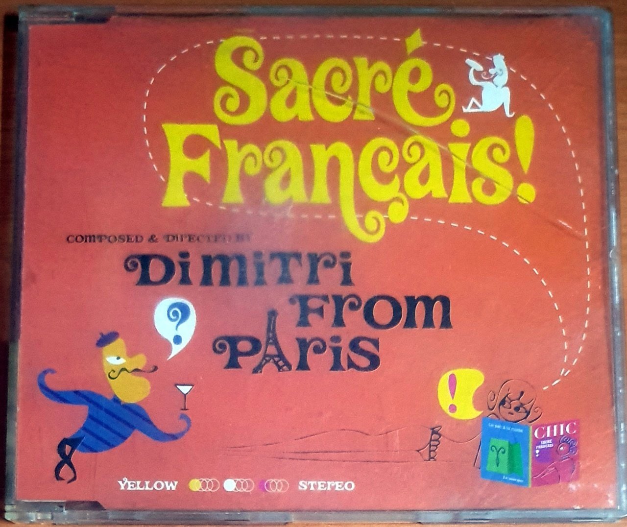 DIMITRI FROM PARIS - SACRE FRANÇAIS (1997) - CD SINGLE 2.EL