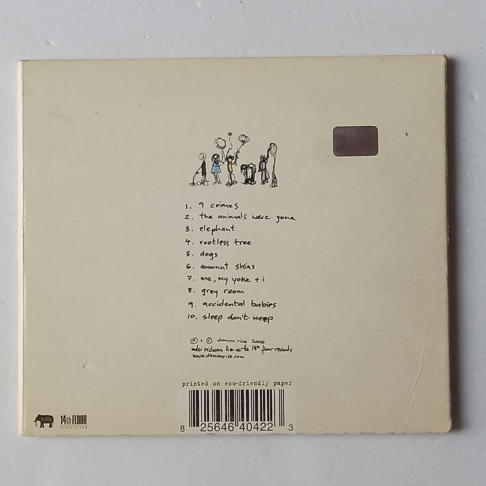 DAMIEN RICE – 9 (2006) - CD DIGIPAK 2.EL