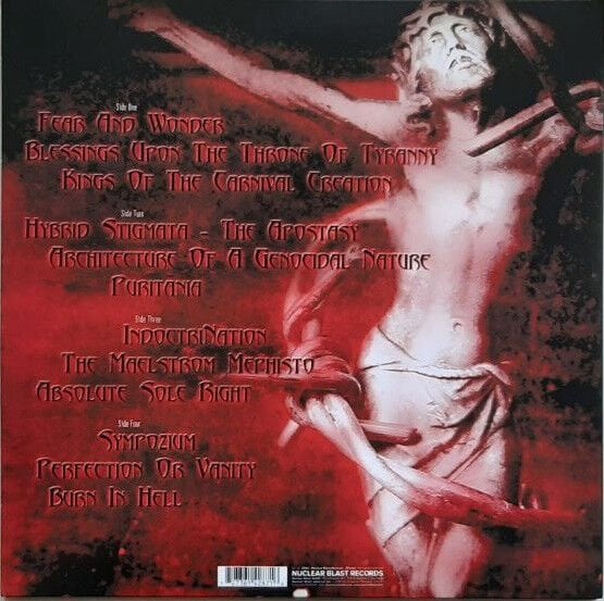 DIMMU BORGIR - PURITANICAL EUPHORIC MISANTHROPIA (2001) - 2xLP 180GR 2022 EDITION SIFIR PLAK