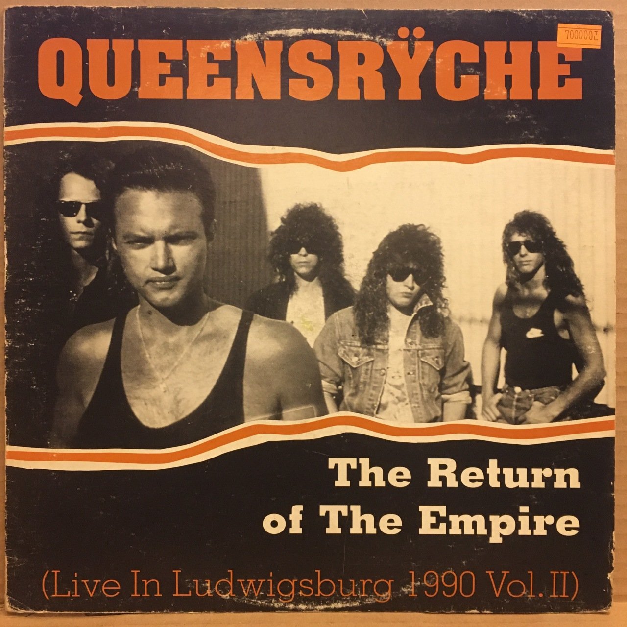 QUEENSRYCHE - THE RETURN OF THE EMPIRE (LIVE IN LUDWIGSBURG, 1990 VOL.II) 1991 BOOTLEG 2.EL PLAK