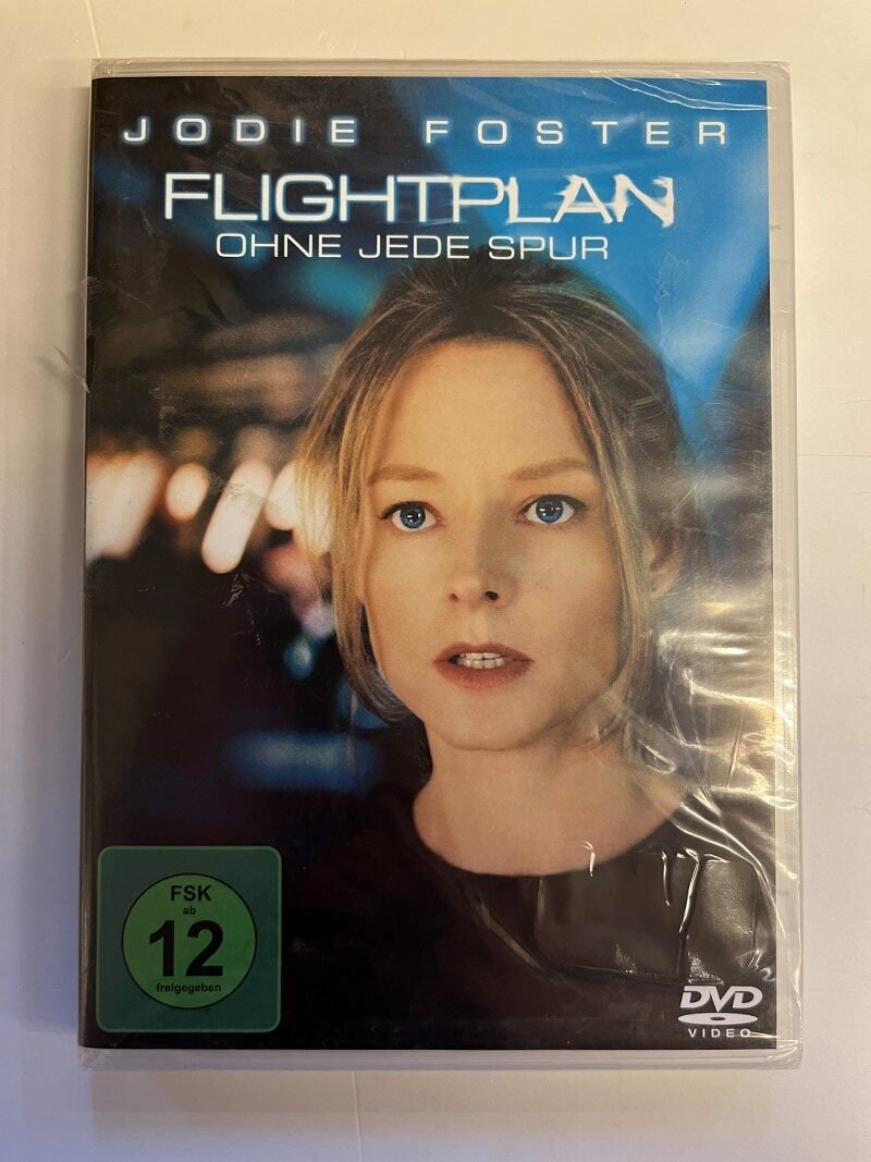 FLIGHTPLAN - JODIE FOSTER - DVD AMBALAJINDA SIFIR