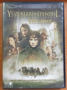 YÜZÜKLERİN EFENDİSİ YÜZÜK KARDEŞLİĞİ - THE LORD OF THE RINGS THE FELLOWSHIP OF THE RING - DVD 2.EL
