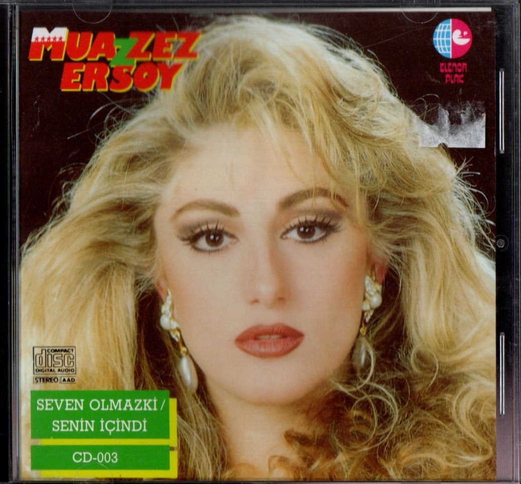 MUAZZEZ ERSOY - SEVEN OLMAZKİ / SENİN İÇİNDİ (1991) - CD 2.EL
