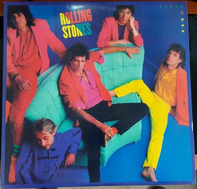 ROLLING STONES - DIRTY WORK (1986) - 2.EL PLAK