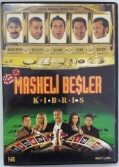 MASKELİ BEŞLER KIBRIS - MEHMET ALİ ERBİL - PEKER AÇIKALIN - MURAT ASLAN - DVD 2.EL