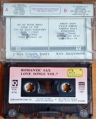 ROMANTIC SAX LOVE SONGS VOL.7 (1988) - KASET KALİTE 2.EL
