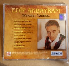 EDİP AKBAYRAM - TÜRKÜLER YANMAZ (1994) - CD YENİ BASIM SIFIR