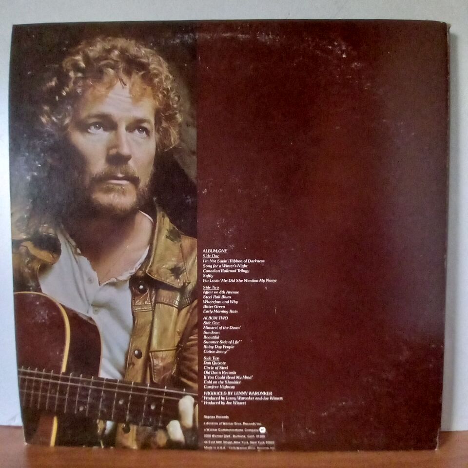 GORDON LIGHTFOOT – GORD'S GOLD (1976) - 2LP 2.EL PLAK