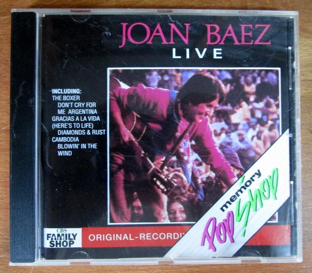 JOAN BAEZ LIVE CD 2.EL