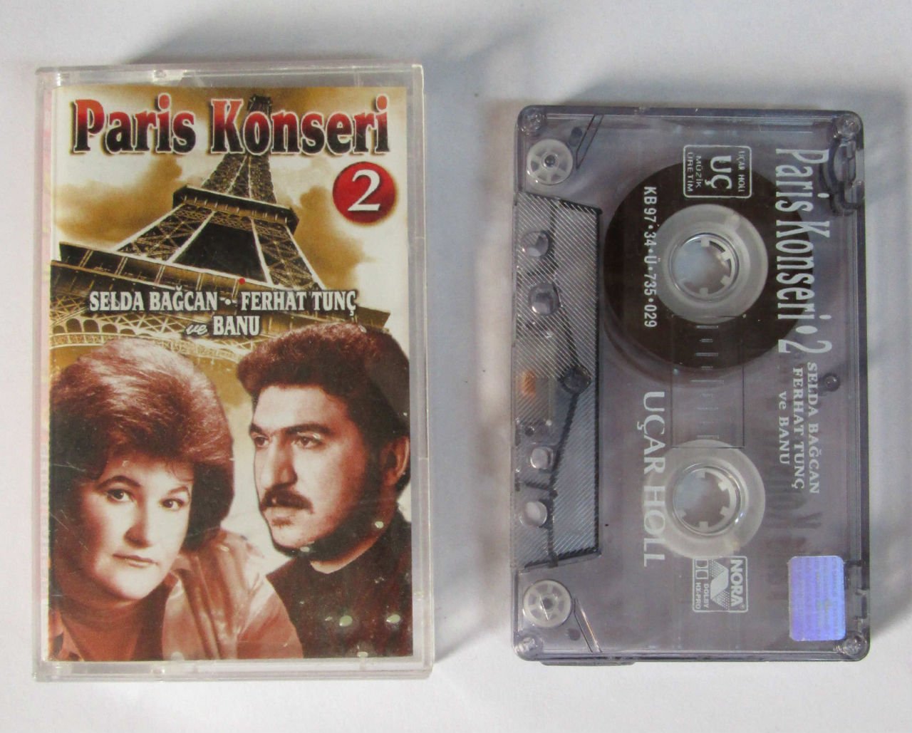 SELDA  FERHAT TUNÇ  BANU - PARİS 2 - KASET 2.EL