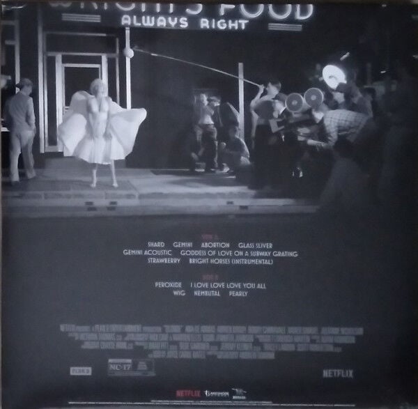 BLONDE - SOUNDTRACK FROM THE NETFLIX SERIES / MUSIC BY NICK CAVE & WARREN ELLIS (2023) - LP WHITE COLOURED EDITION SIFIR PLAK