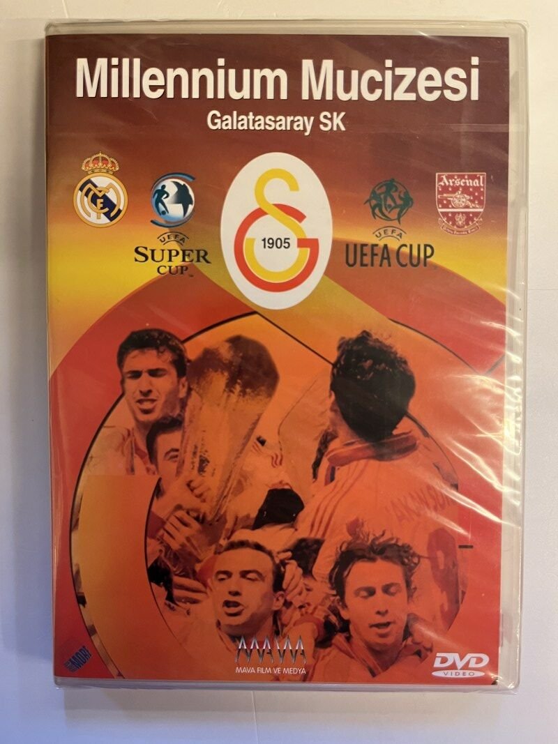 MILLENIUM MUCİZESİ GALATASARAY SK - DVD AMBALAJINDA SIFIR