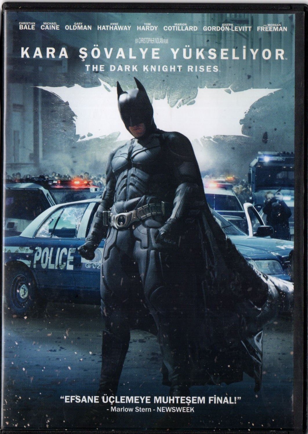 THE DARK KNIGHT RISES - BATMAN KARA ŞÖVALYE YÜKSELİYOR - CHRISTIAN BALE - CHRISTOPHER NOLAN - DVD 2.EL