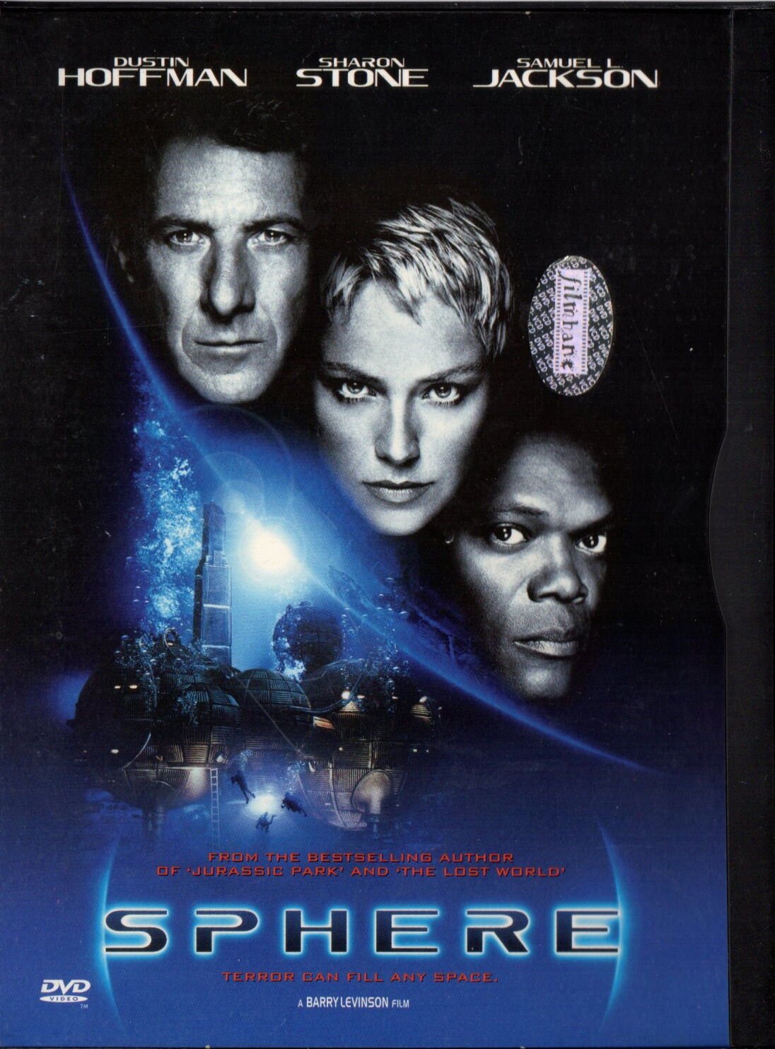 SPHERE - BARRY LEVINSON - DUSTIN HOFFMAN - SHARON STONE - SNAPCASE DVD 2.EL