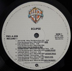 ECLIPSE (TALKING HEADS,VAPOUR TRAILS,DANNY DOUMA,FUNKADELIC,BOB MARLEY...) - 2.EL 2PLAK PROMOTIONAL COPY