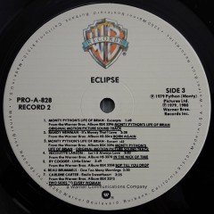 ECLIPSE (TALKING HEADS,VAPOUR TRAILS,DANNY DOUMA,FUNKADELIC,BOB MARLEY...) - 2.EL 2PLAK PROMOTIONAL COPY