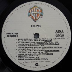 ECLIPSE (TALKING HEADS,VAPOUR TRAILS,DANNY DOUMA,FUNKADELIC,BOB MARLEY...) - 2.EL 2PLAK PROMOTIONAL COPY