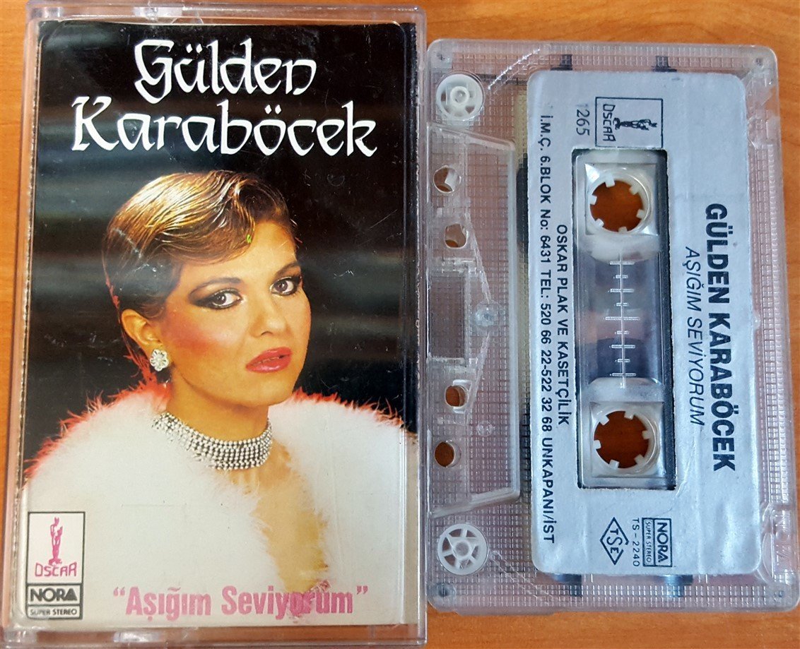 GÜLDEN KARABÖCEK - AŞIĞIM SEVİYORUM KASET 2.EL