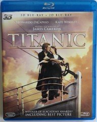 TITANIC - LEONARDO DiCAPRIO - KATE WINSLET - JAMES CAMERON - 3D+BLU-RAY 2.EL