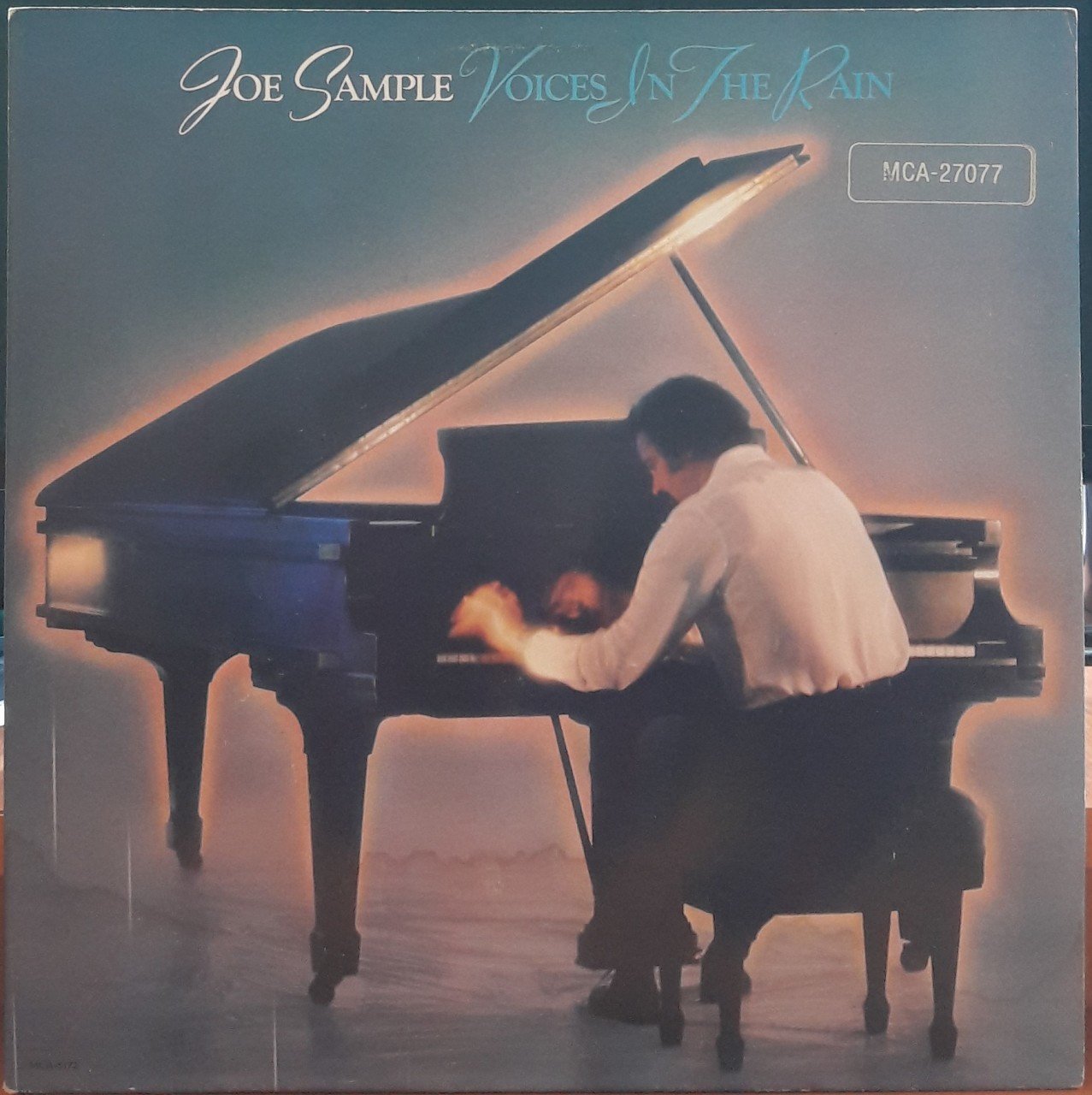 JOE SAMPLE - VOICES IN THE RAIN (1981) - AÇILIR KAPAK PLAK 2.EL