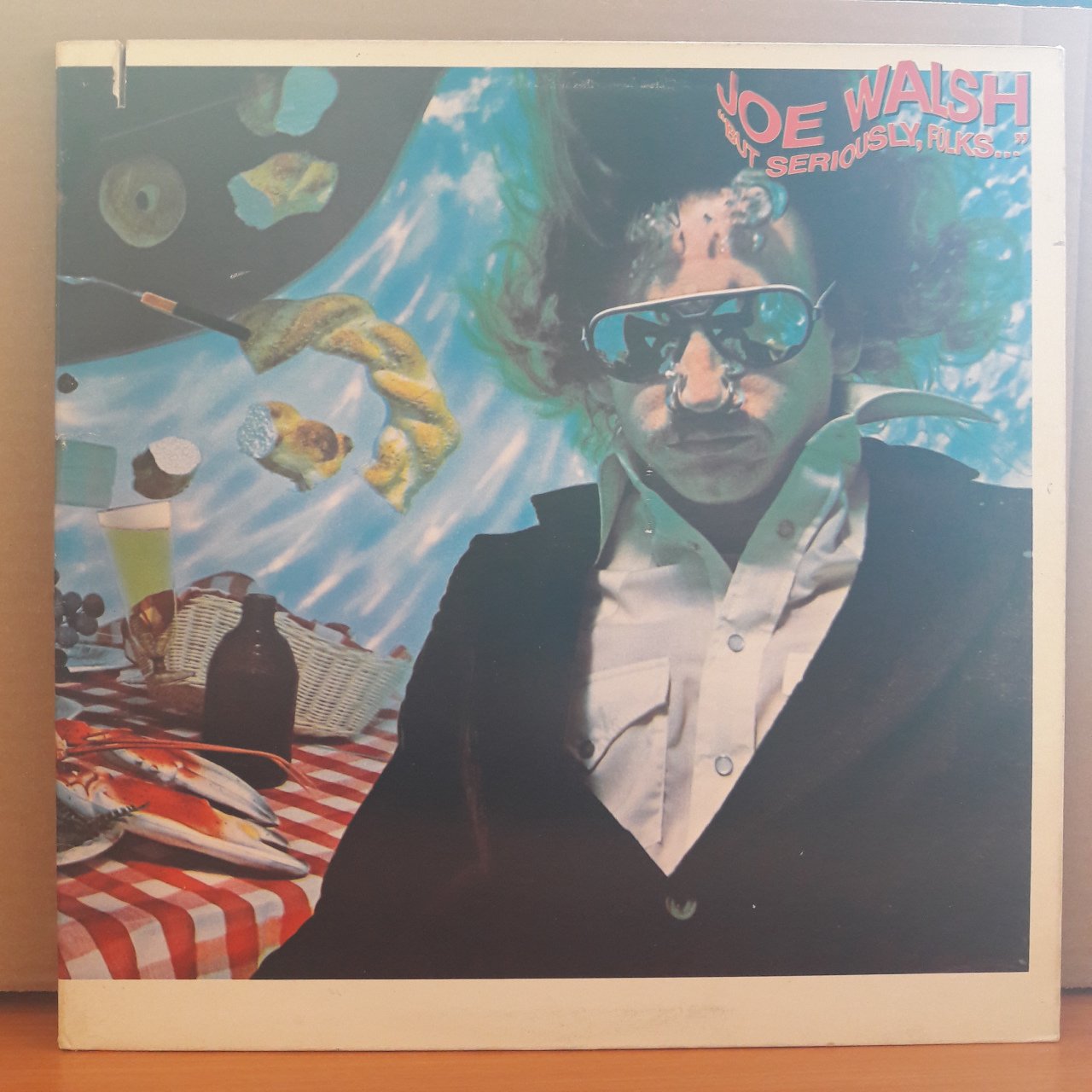 JOE WALSH - BUT SERIOUSLY, FOLK... (1978) - LP 2.EL PLAK