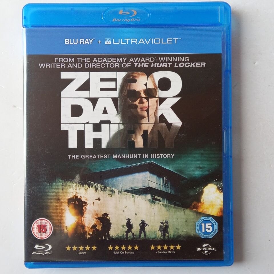 ZERO DARK THIRTY - JESSICA CHASTAIN, JASON CLARKE  - BLU-RAY ULTRAVIOLET 2.EL