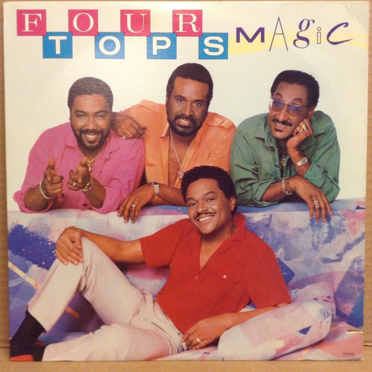 FOUR TOPS - MAGIC (1985) - PLAK 2.EL