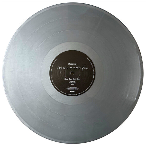 MADONNA - CONFESSIONS ON A DANCE FLOOR (2005) - 2LP 2026 SILVER COLOURED EDITION SIFIR PLAK