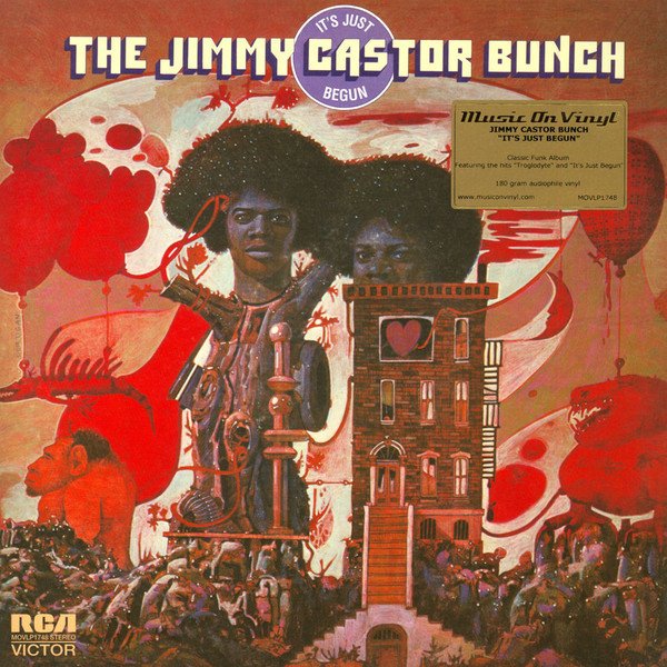 JIMMY CASTOR BUNCH - IT'S JUST BEGUN (1972) - PLAK SIFIR