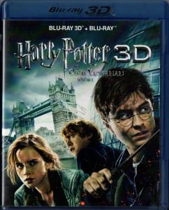 HARRY POTTER AND THE DEATHLY HALLOWS PART 1 - ÖLÜM YADİGARLARI 1 - 2 DİSK BLURAY + 3D - 2.EL
