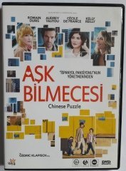 AŞK BİLMECESİ - CASSE-TÊTE CHINOIS - AUDREY TAUTOU - ROMAIN DURIS - CÉDRIC KLAPISCH - DVD 2.EL
