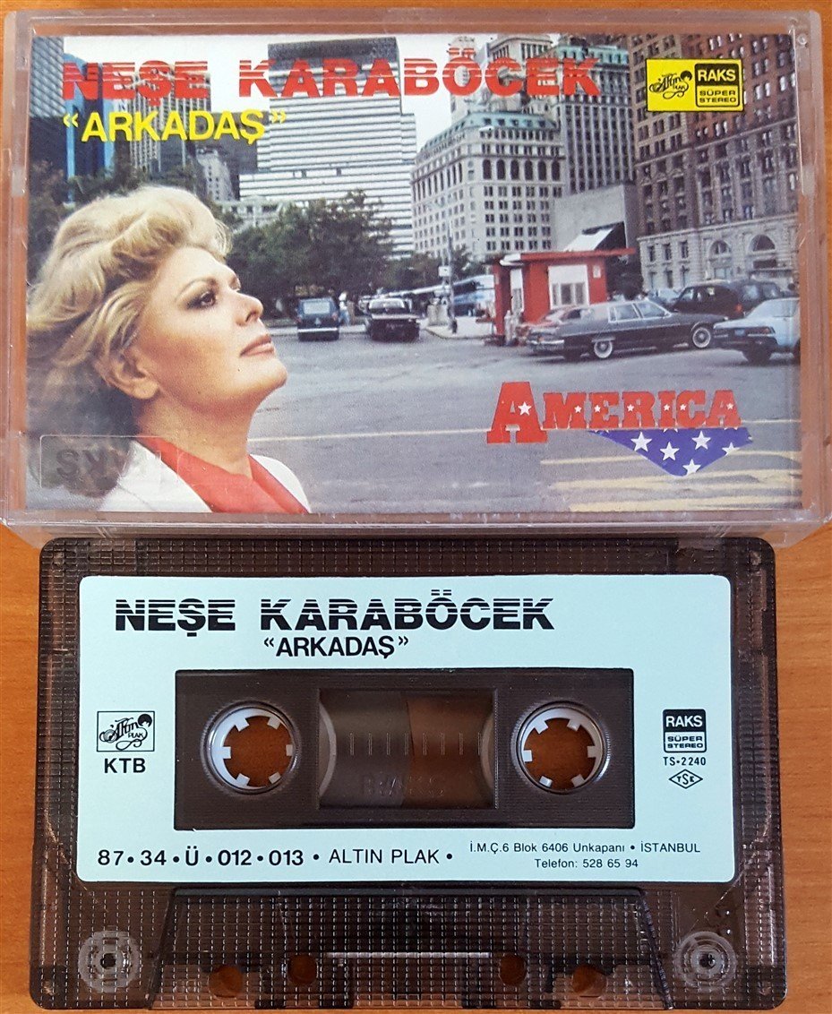 NEŞE KARABÖCEK - ARKADAŞ KASET 2.EL