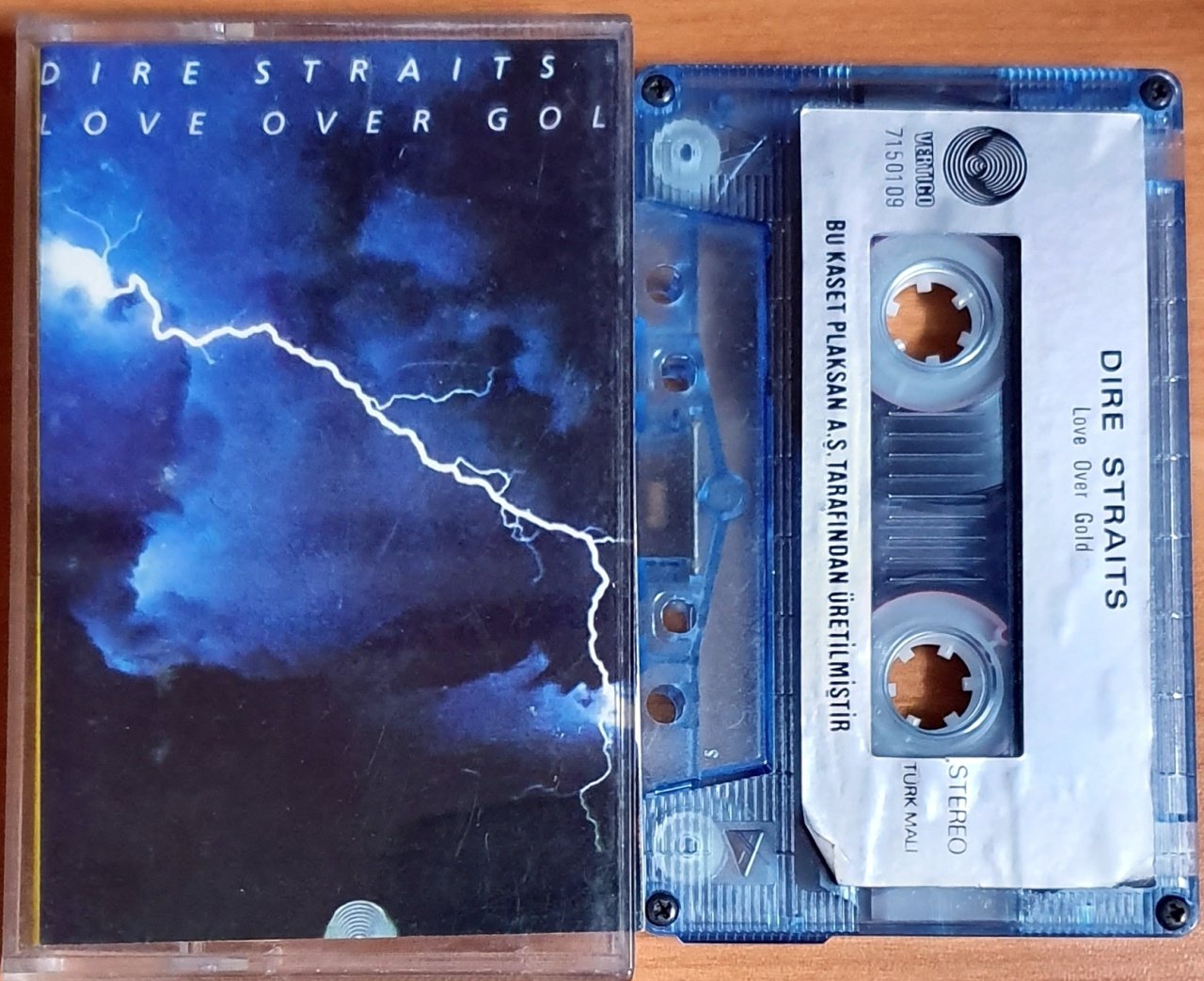 DIRE STRAITS - LOVE OVER GOLD - KASET PLAKSAN 2.EL