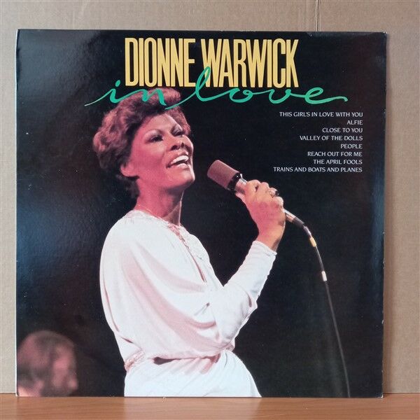 DIONNE WARWICK - IN LOVE (1983) - LP 2.EL PLAK