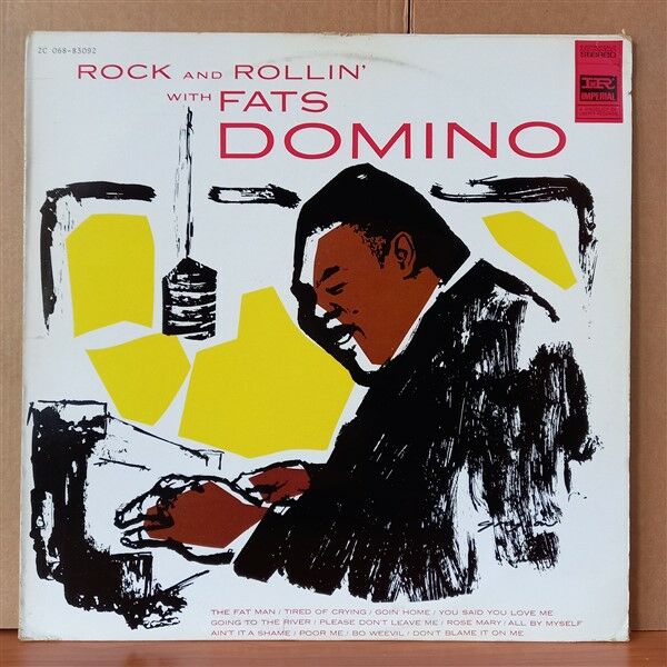 FATS DOMINO – ROCK AND ROLLIN' WITH FATS DOMINO (1981) - LP 2. EL PLAK