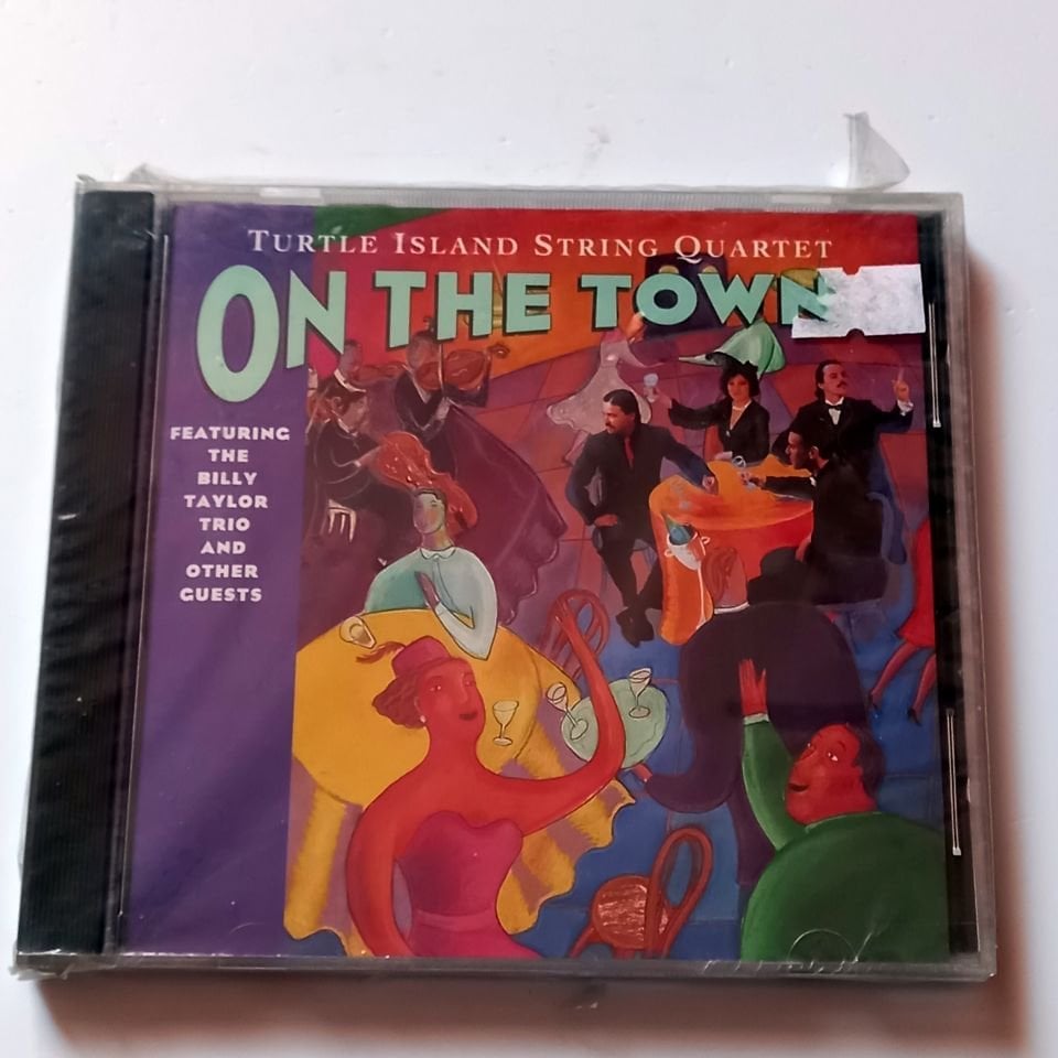 TURTLE ISLAND STRING QUARTET FEATURING THE BILLY TAYLOR TRIO – ON THE TOWN (1991) - CD SIFIR