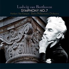 BEETHOVEN SYMPHONY NO:7 KARAJAN BERLIN PHILHARMONIC ORC. SIFIR LP