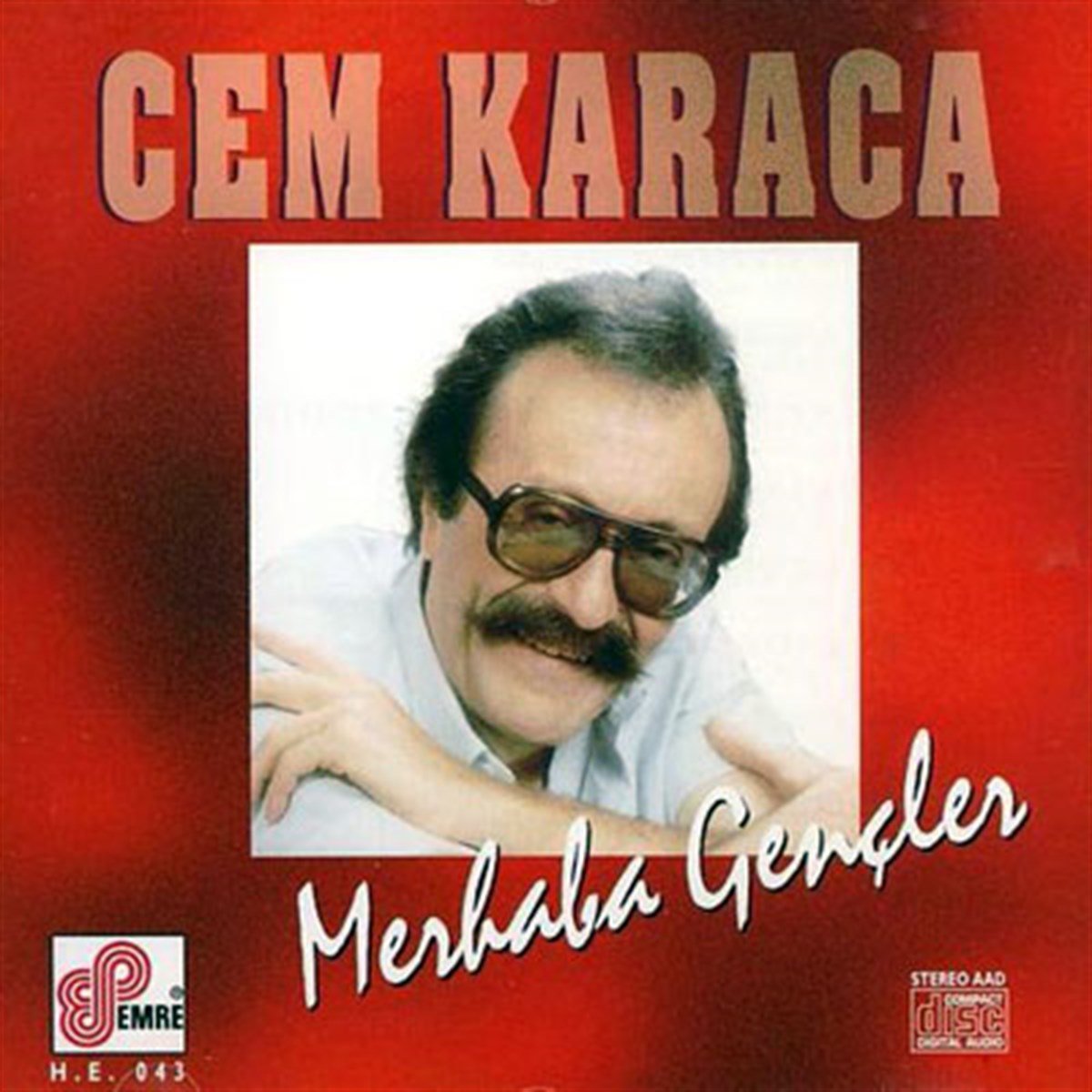 CEM KARACA - MERHABA GENÇLER (1987) - CD YENİ BASIM SIFIR