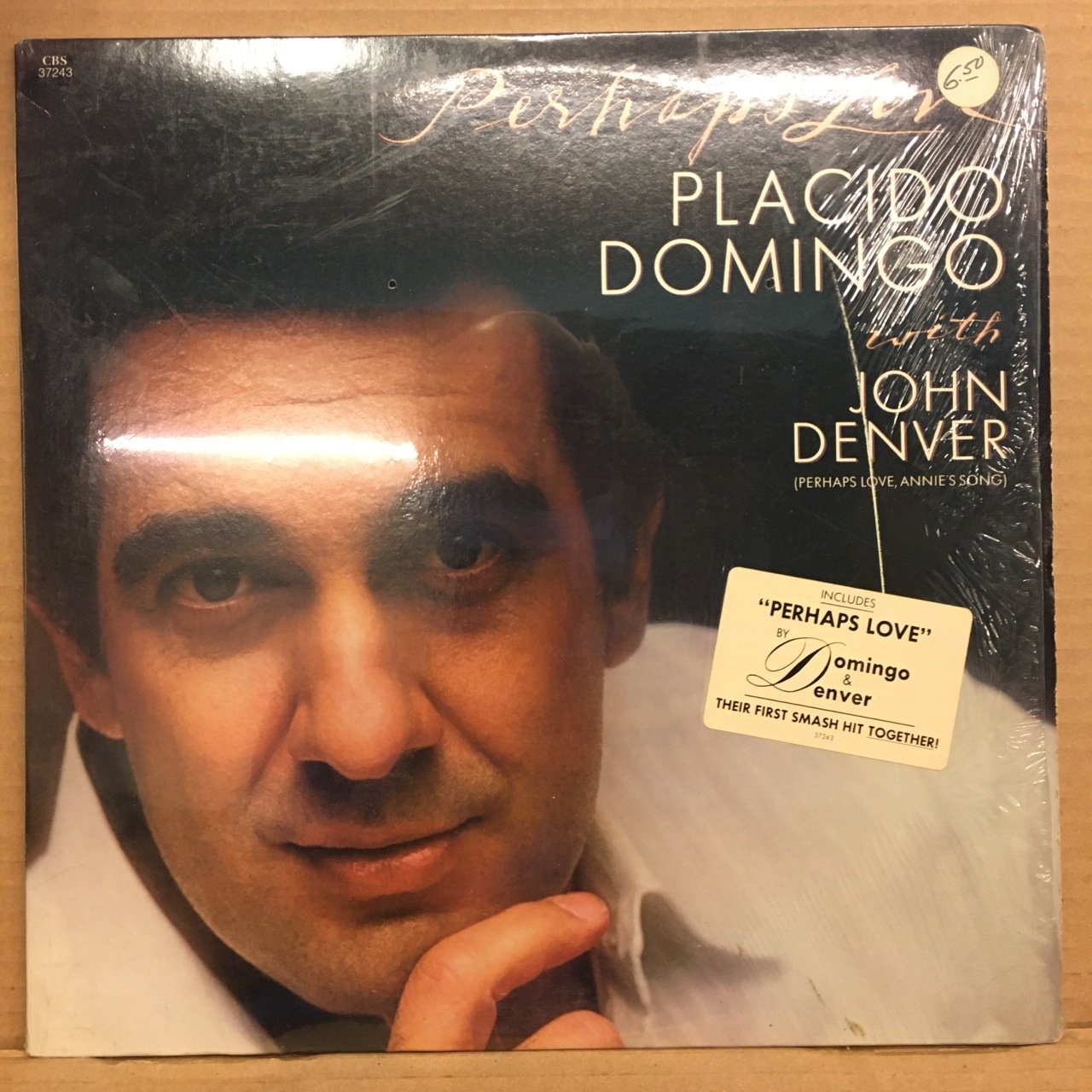 PLACIDO DOMINGO WITH JOHN DENVER - PERHAPS LOVE 1983 2.EL PLAK