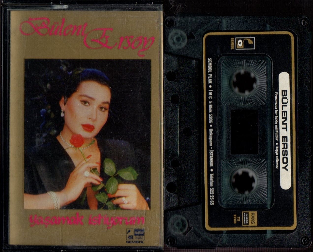 BÜLENT ERSOY - YAŞAMAK İSTİYORUM (1984) - KASET 2.EL