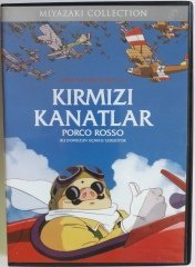 KIRMIZI KANATLAR - PORCO ROSSO - HAYAO MIYAZAKI - STUDIO GHIBLI ANİMASYONU -ANİME - DVD 2.EL