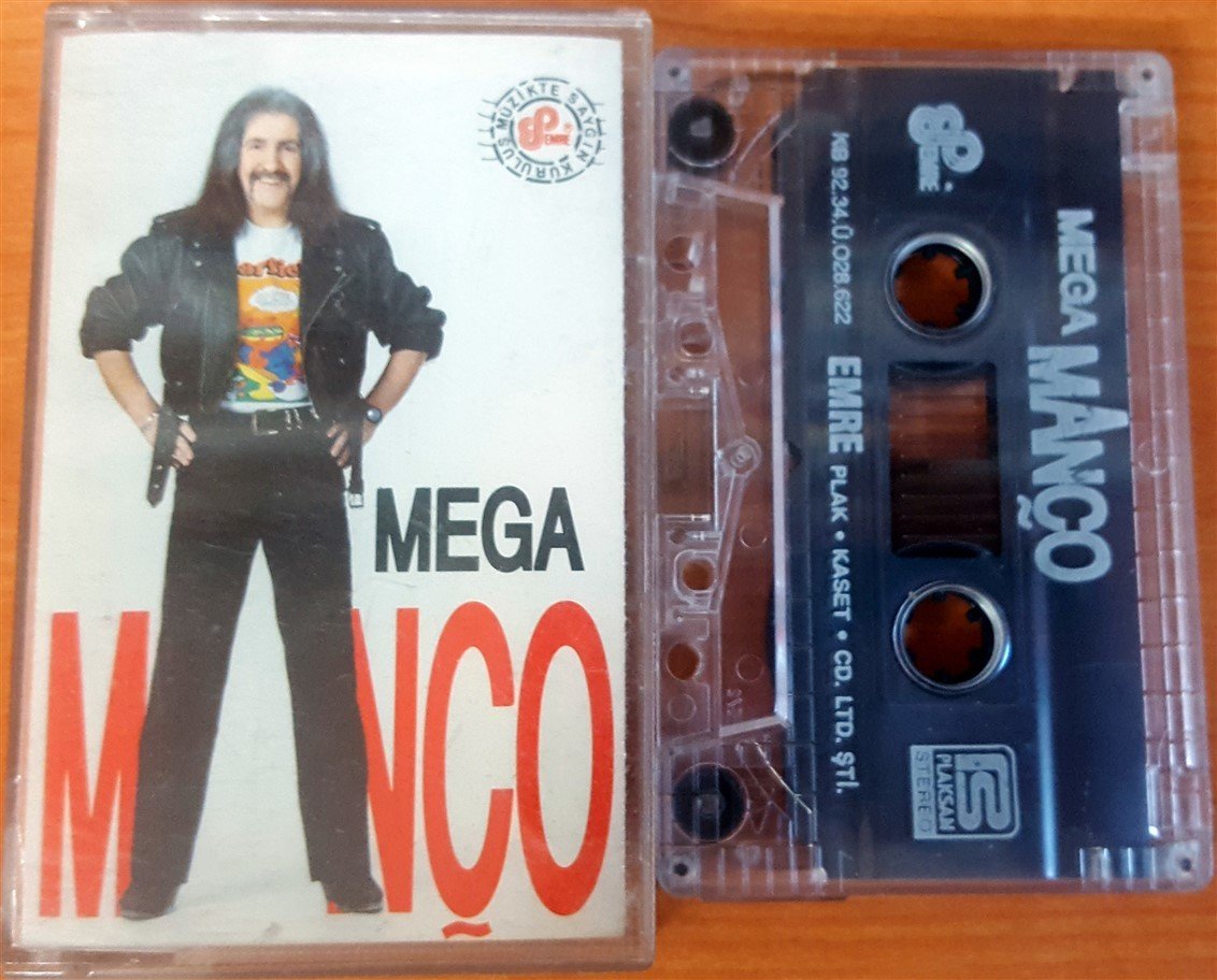 BARIŞ MANÇO - MEGA MANÇO (1992) - KASET 2.EL