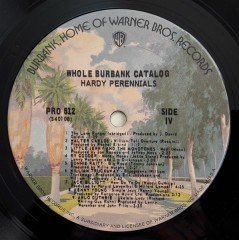 THE WHOLE BURBANK CATALOG (JERRY GARCIA,FACES,FLEETWOOD MAC,CAPTAIN BEEFHEART,AMERICA...) - 2.EL 2PLAK PROMOTIONAL COPY